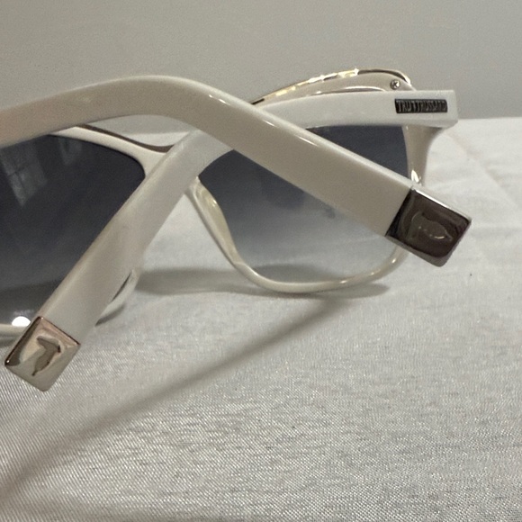 Trussardi Women's Sunglasses in White and Silver - Picture 4 of 8